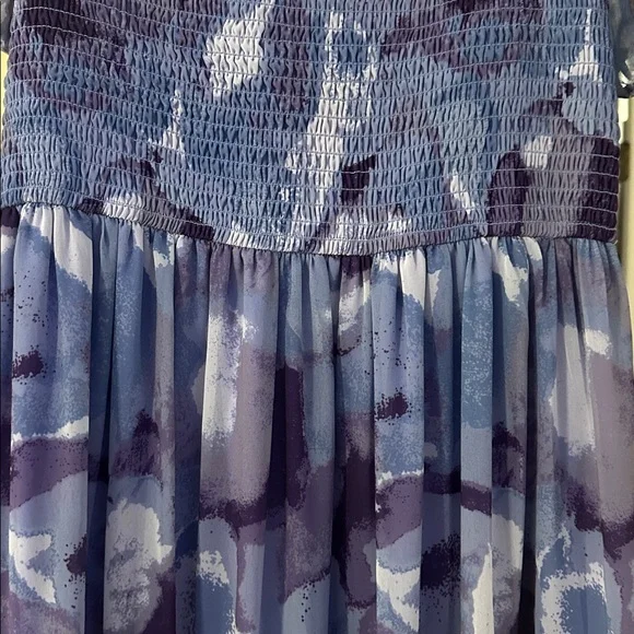 JessaKae Purple Floral Maxi Dress - Picture 2 of 3